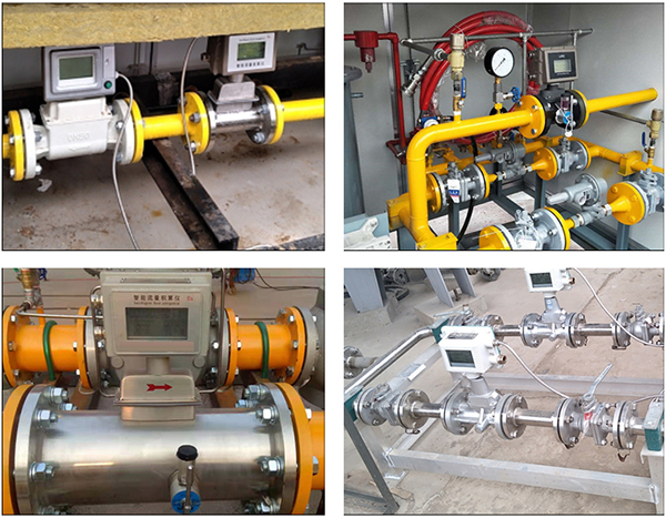 不銹鋼氣體渦輪流量計現(xiàn)場安裝使用圖